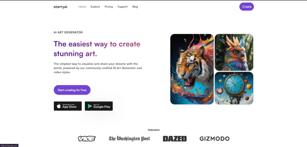 Starry AI Sticker Generator-AI Sticker Generators