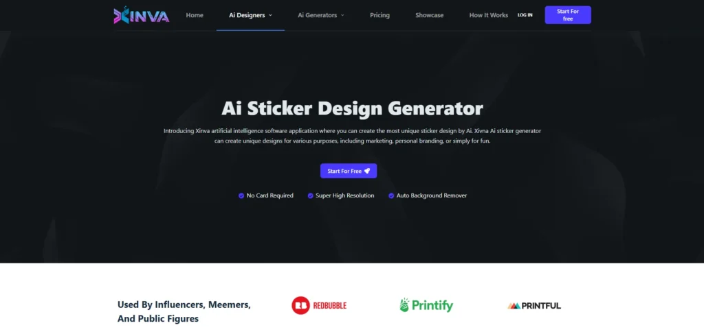 Xinva AI Sticker Generator-AI Sticker Generators