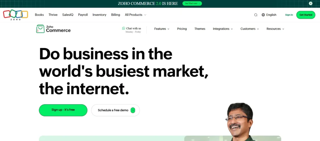 Zoho Commerce - Shopify Alternatives