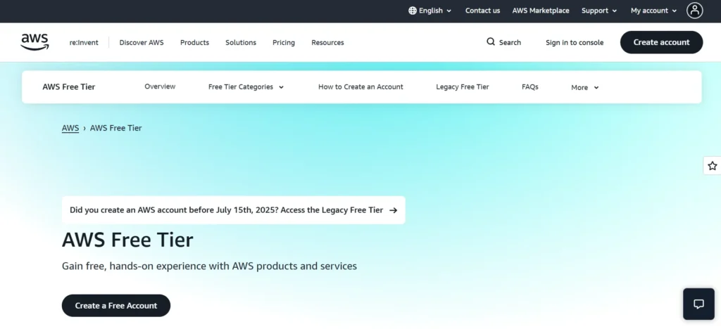 Amazon Web Services - Cloud Hosting Providers