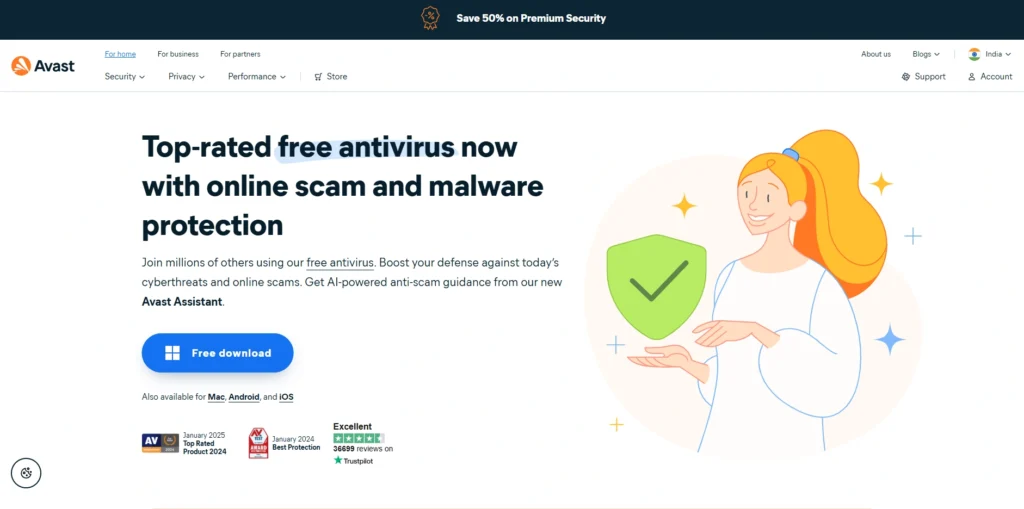 Avast-Virus Protection Software