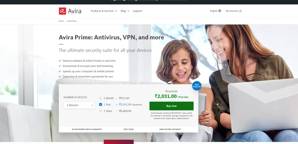 Avira Prime-Virus Protection Software
