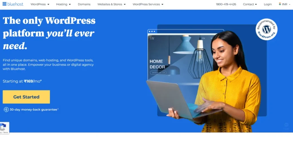 Cheap Hosting Provider -   Bluehost 