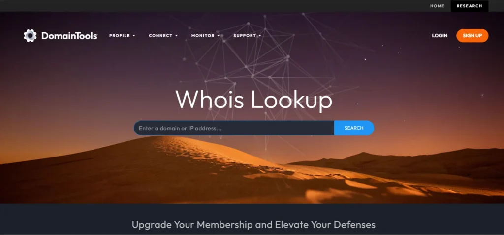 DomainTools - IP Address Lookup Tool