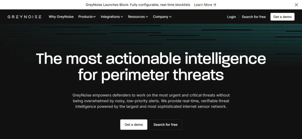 GreyNoise - IP Address Lookup Tool