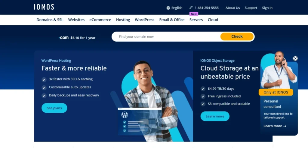 Cheap Hosting Provider - IONOS