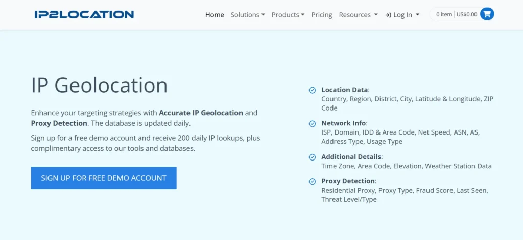 IP2Location - IP Address Lookup Tool