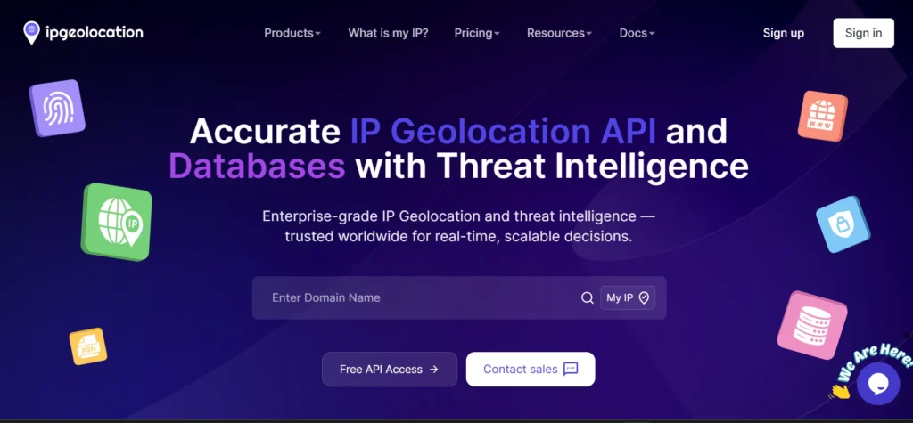 IPGeolocation.io - IP Address Lookup Tool
