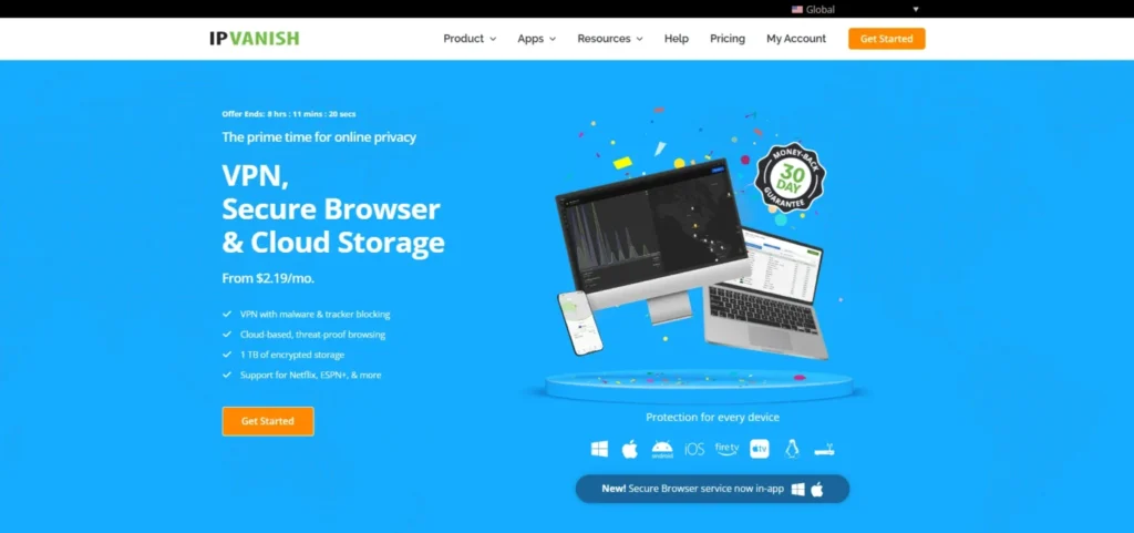 Proton VPN alternative - IPVanish