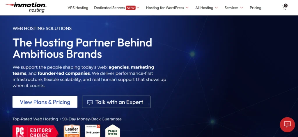 InMotion Hosting - VPS hosting provider