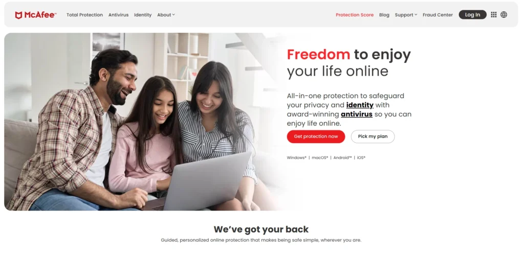 McAfee-Virus Protection Software