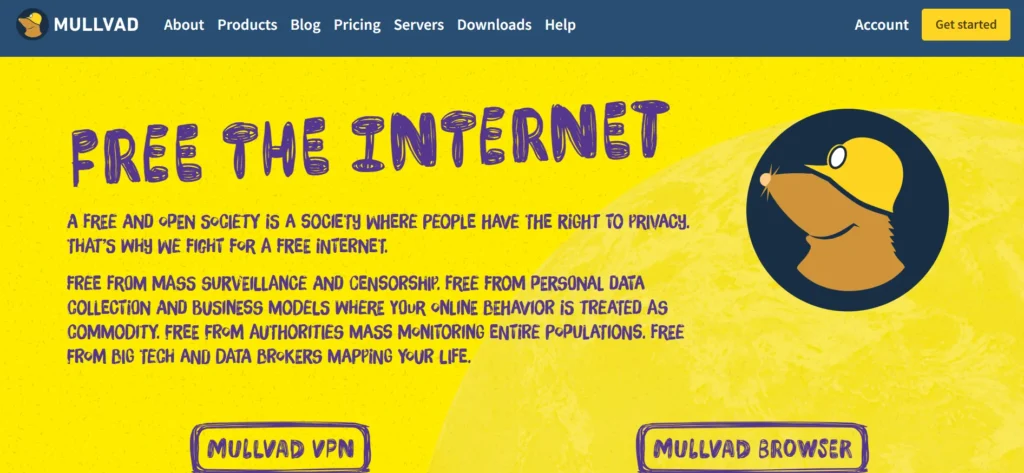 Mullvad VPN - NordVPN Alternatives