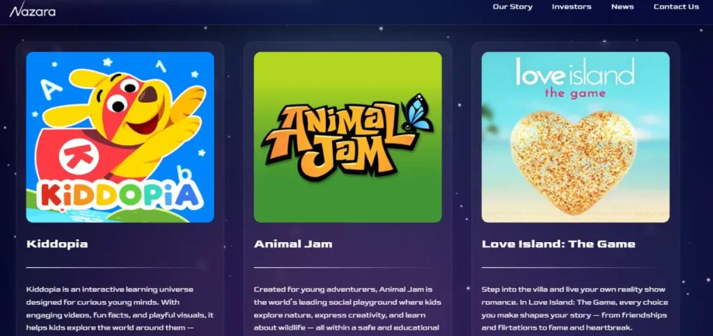 Nazara Technologies - Game Development Companies In India.