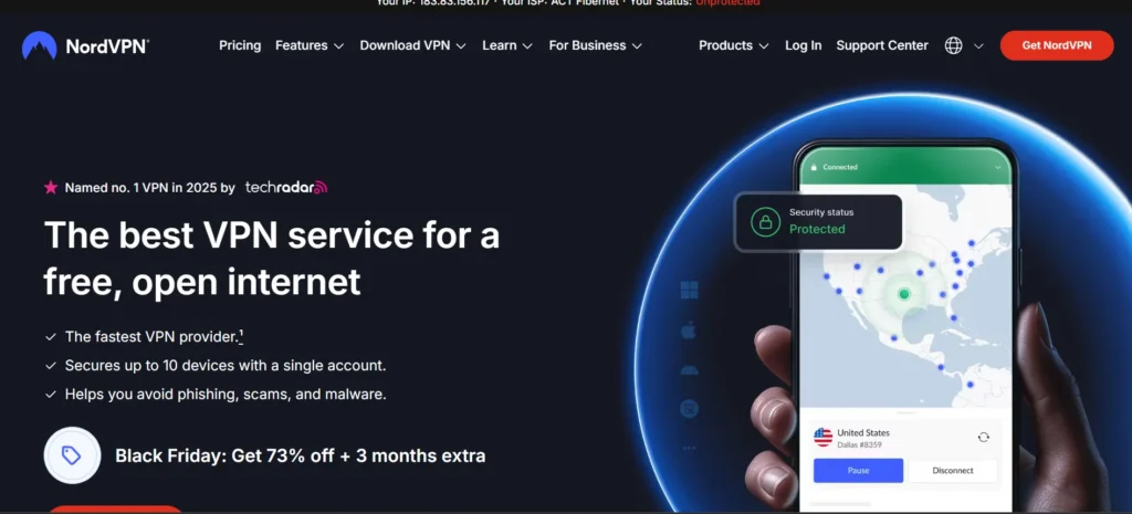 NordVPN - VPN for macOS