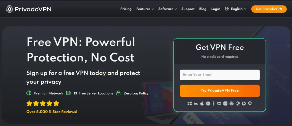 PrivadoVPN - NordVPN Alternatives