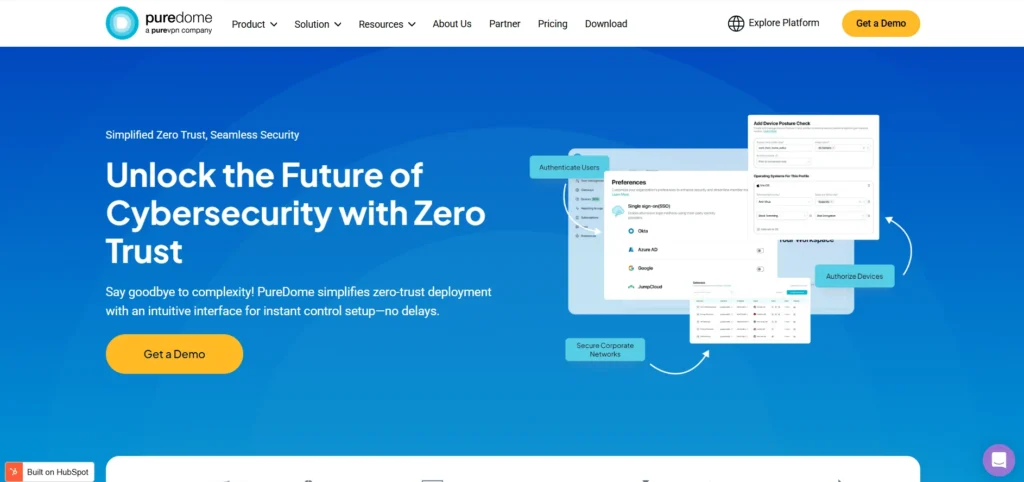 VPN for Android TV - PureDome