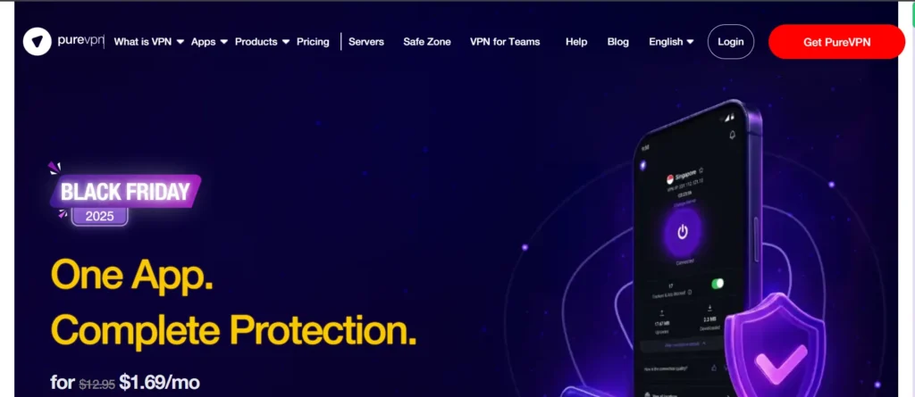 PureVPN - VPN for macOS