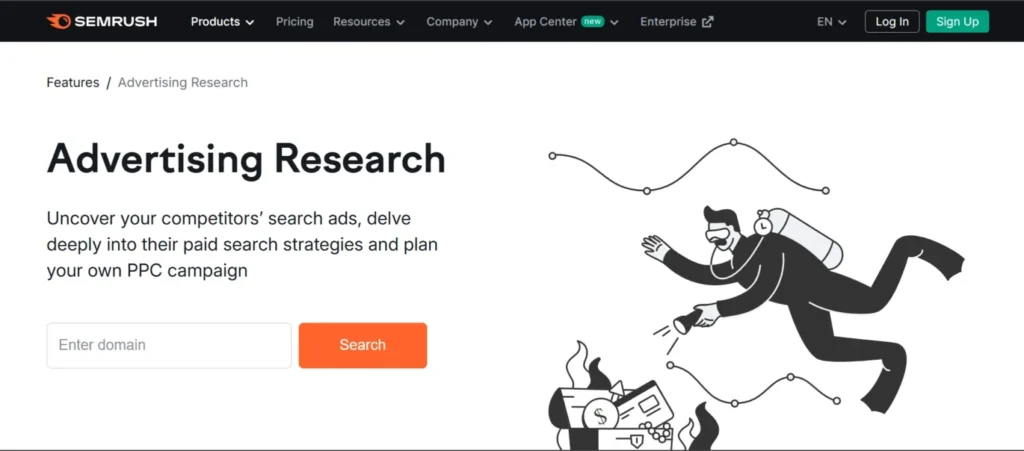 Facebook Ads Spy Tool - SEMrush