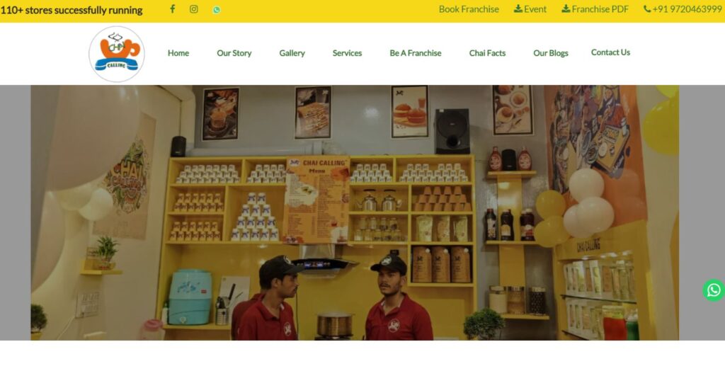 Tea Franchise in India