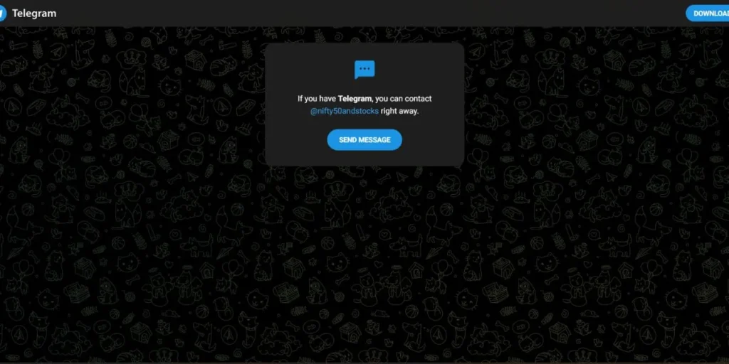 Telegram Channels for Stock Market - Nifty 50 & Stocks