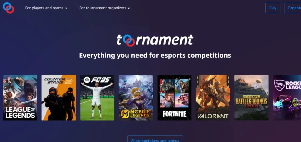 Toornament - Tournament Software in India