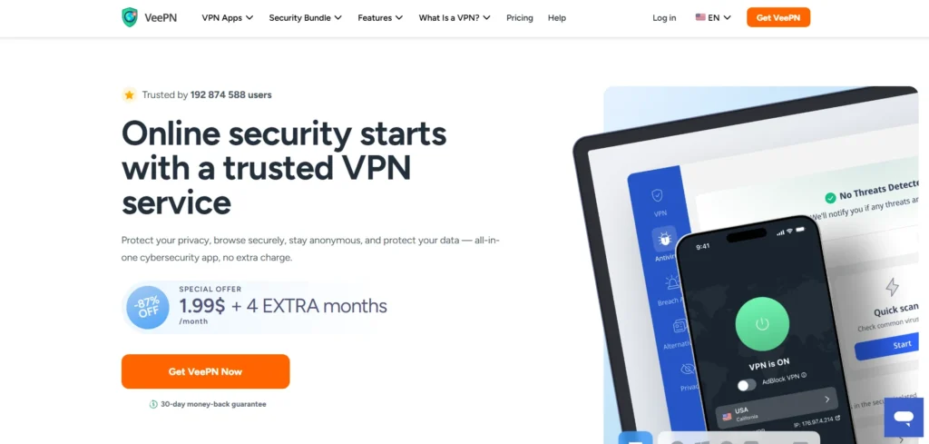 VPN for Android TV - VeePN