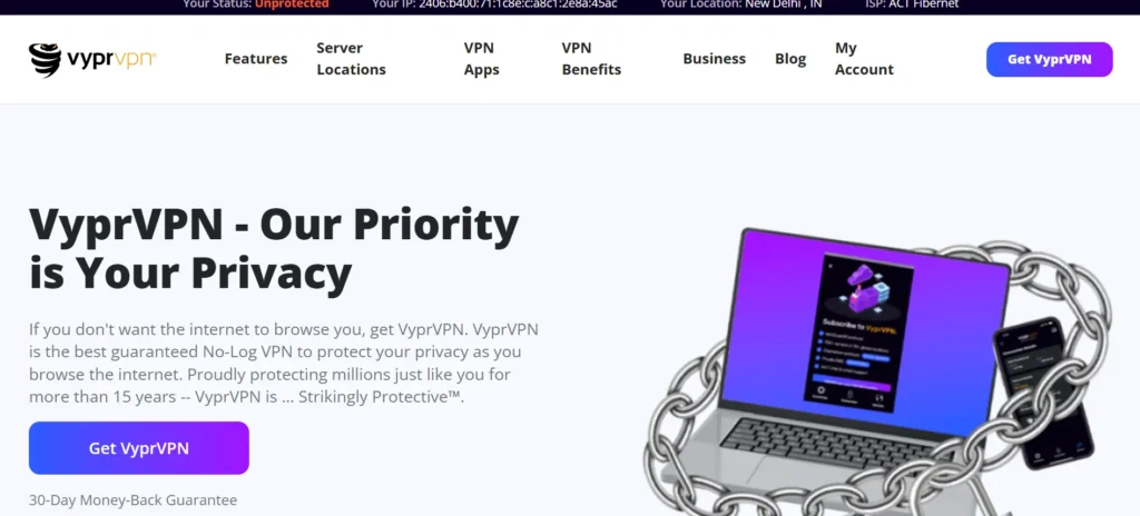 VyprVPN - NordVPN Alternatives