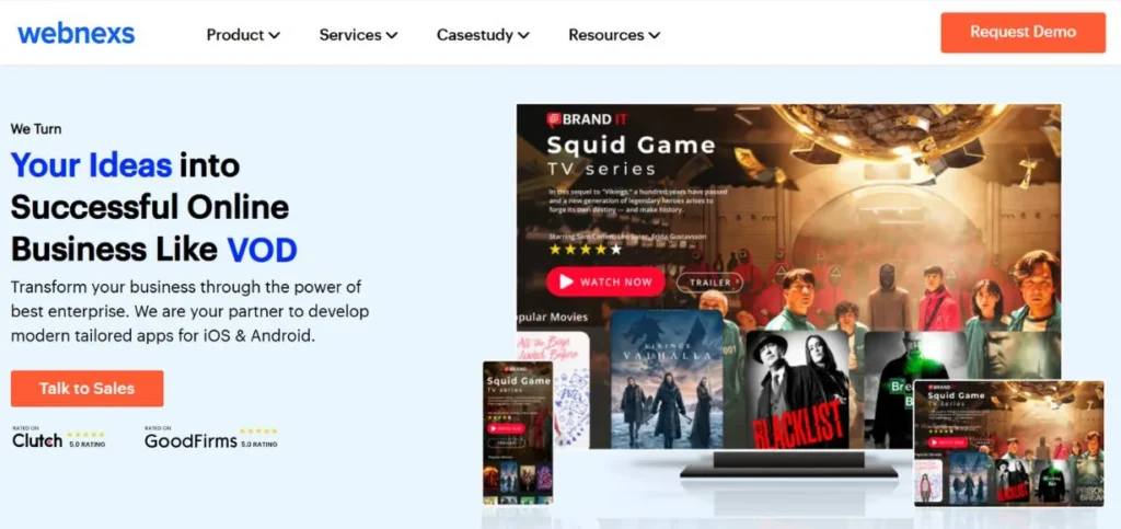 Webnexs - OTT App Development Companies