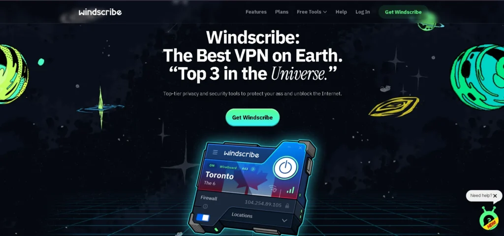 Windscribe VPN-VPN for iOS