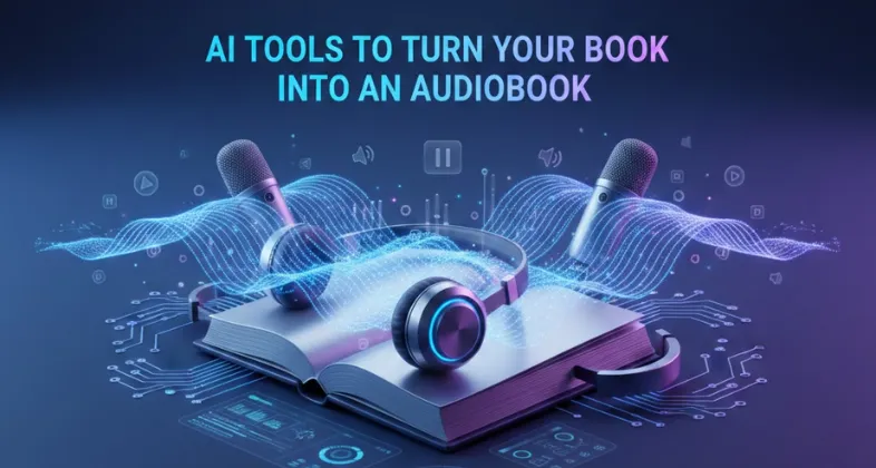 AI Tools to Turn Your Book into an Audiobook