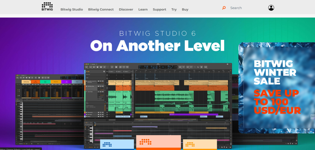 Music Recording And Editing Software - Bitwig Studio