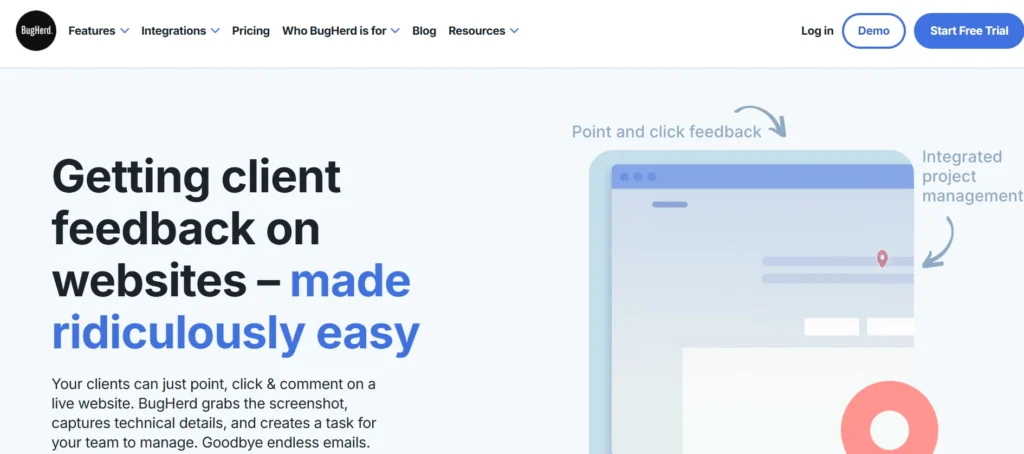 BugHerd - Bug Tracking Software
