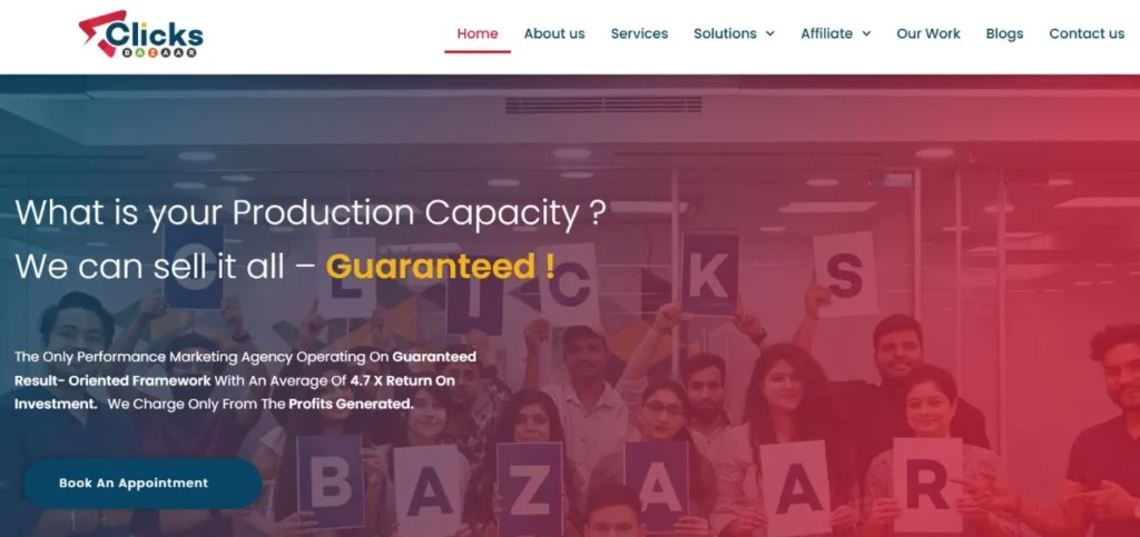 Clicks Bazaar - PPC Management Companies