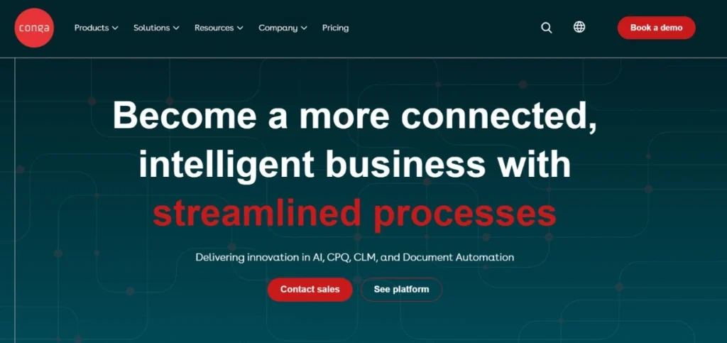 Conga Contracts - Contract Management Software