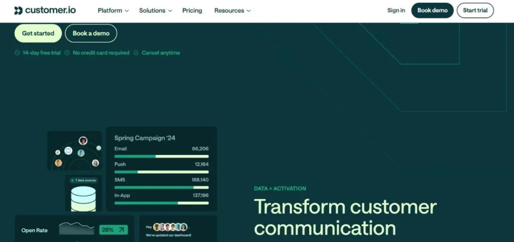 Customer.io - Email Drip Campaign Software