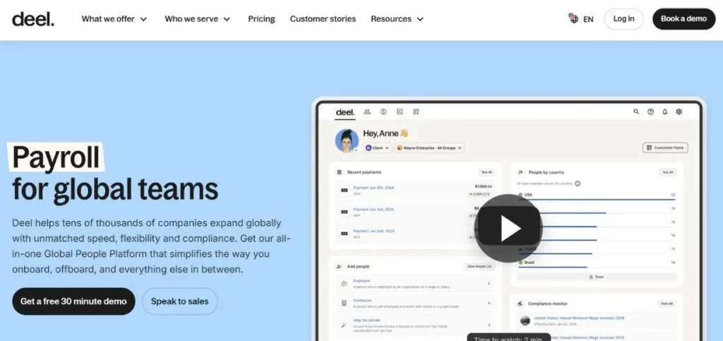 Deel - Employer of Record Services