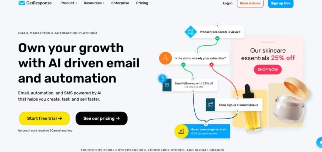 GetResponse - Email Drip Campaign Software