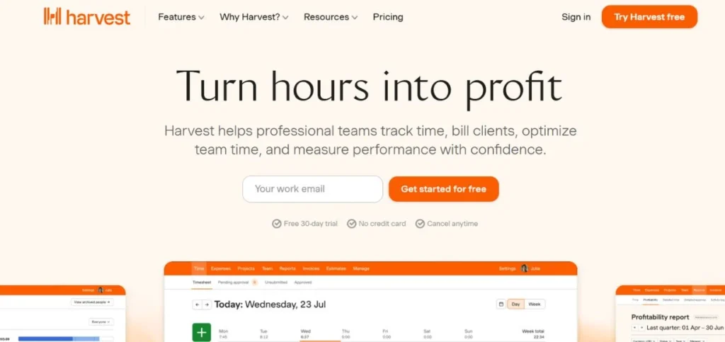 Harvest - Time Tracking Software