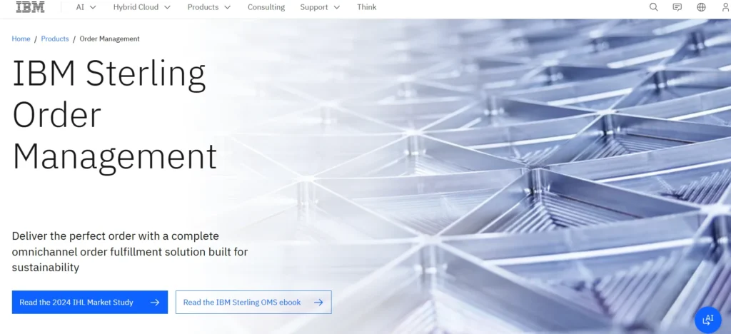 Order management Software - IBM Sterling OMS