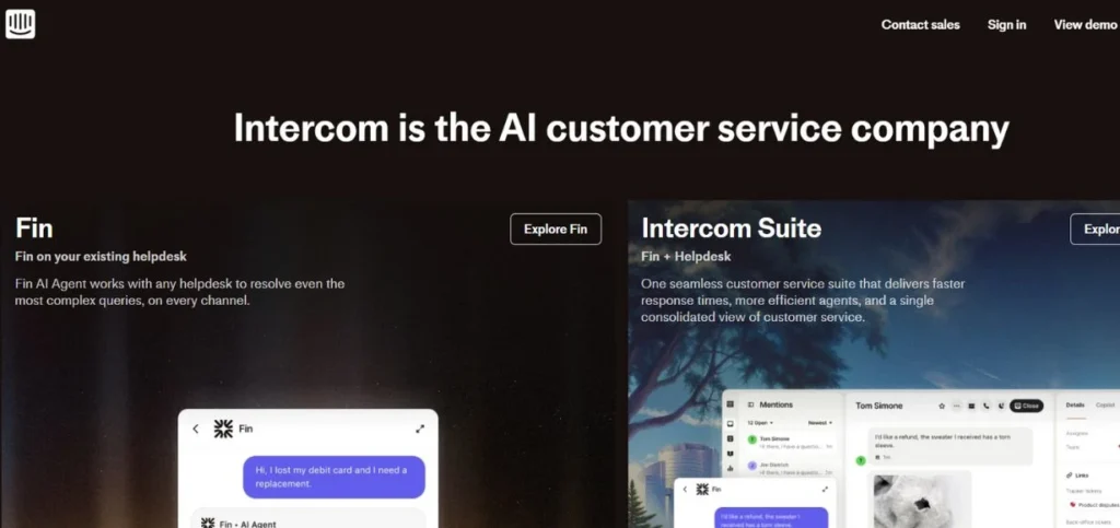 Intercom - Help Desk Ticketing Software