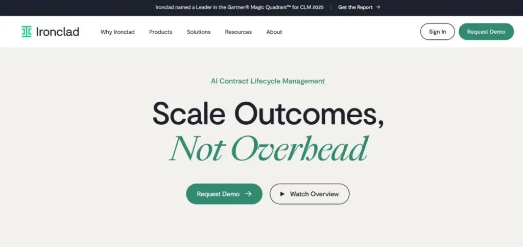 Ironclad - Contract Management Software
