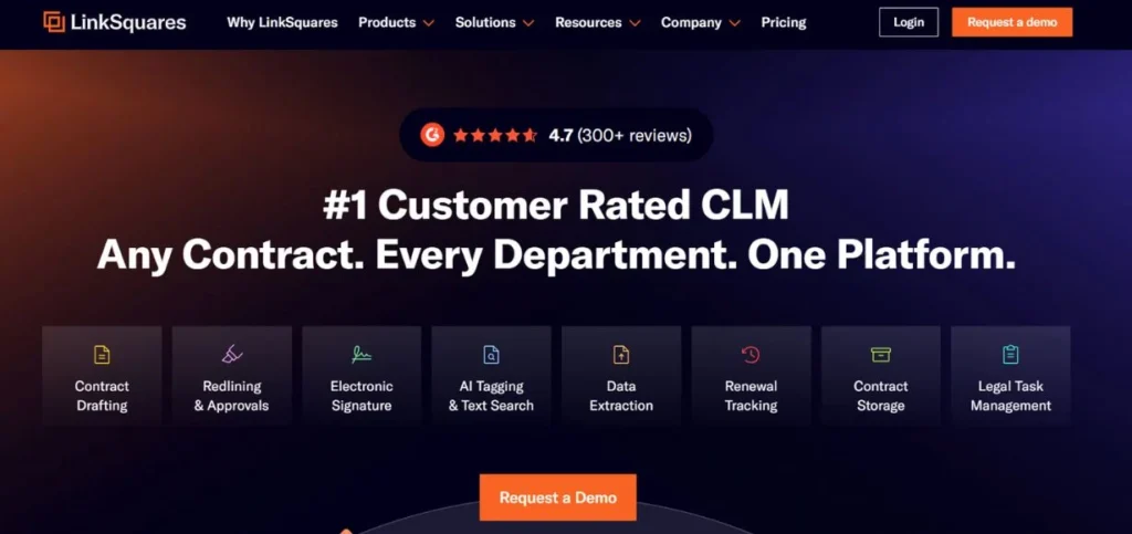 LinkSquares - Contract Management Software
