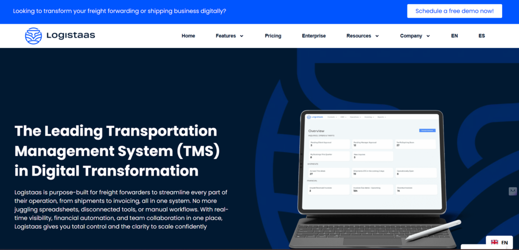  Logistics Software - Logistaas (TMS)