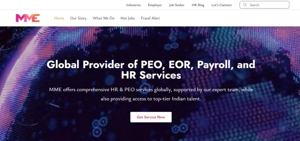 MME HR Services - Employer of Record Services