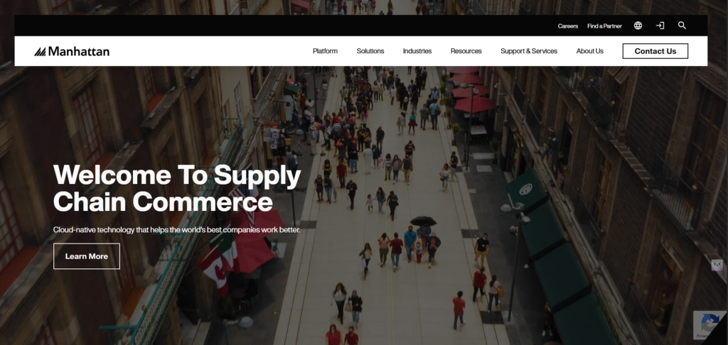  Logistics Software - Manhattan Associates