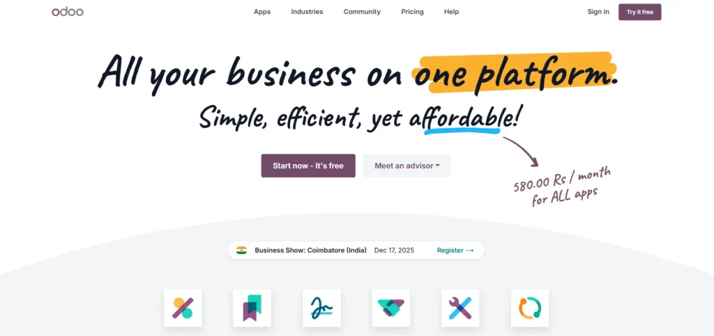 Order management Software - Odoo