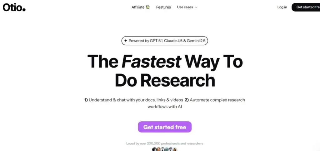 Otio - Financial Statement Analysis Tools