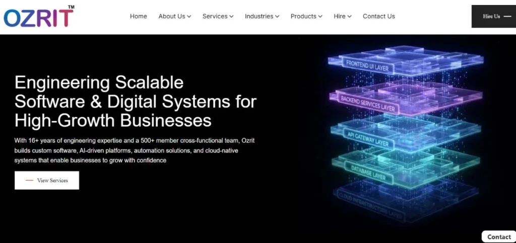 Ozrit - App Development Companies in Hyderabad