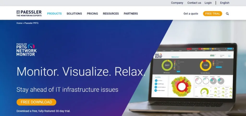 PRTG - Server Monitoring Tools