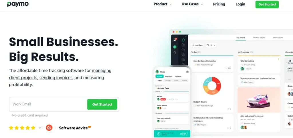 Paymo - Time Tracking Software